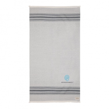 Logo trade corporate gifts image of: Ukiyo Yumiko AWARE™ Hammam Towel 100 x 180cm