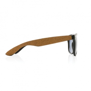 Logo trade promotional gifts image of: GRS recycled PC plastic sunglasses with cork