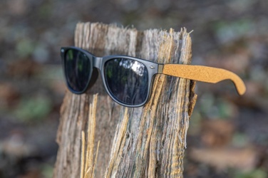 Logotrade advertising product image of: GRS recycled PC plastic sunglasses with cork