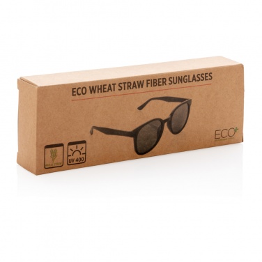 Logotrade promotional gift picture of: Wheat straw fibre sunglasses