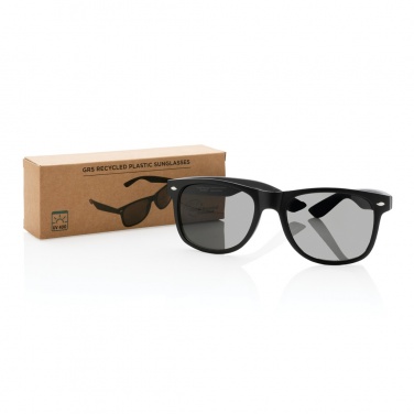 Logo trade promotional products image of: GRS recycled PC plastic sunglasses