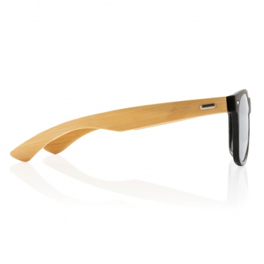 Logotrade promotional item picture of: Bamboo and RCS recycled plastic sunglasses