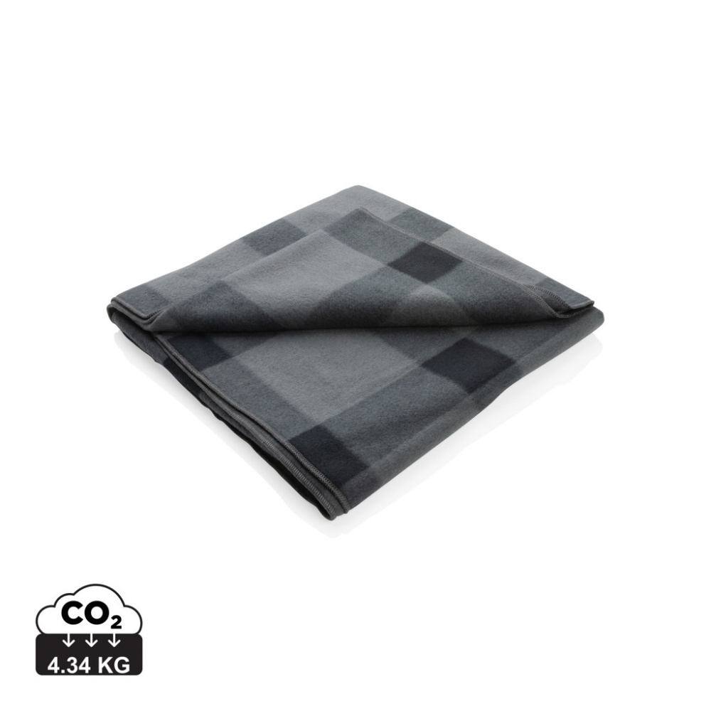 Logotrade corporate gift image of: Soft plaid fleece blanket