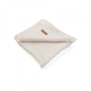 Logo trade promotional item photo of: Ukiyo Aware™ Polylana® woven blanket 130x150cm