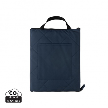 Logotrade promotional item image of: Impact Aware™ RPET foldable quilted picnic blanket