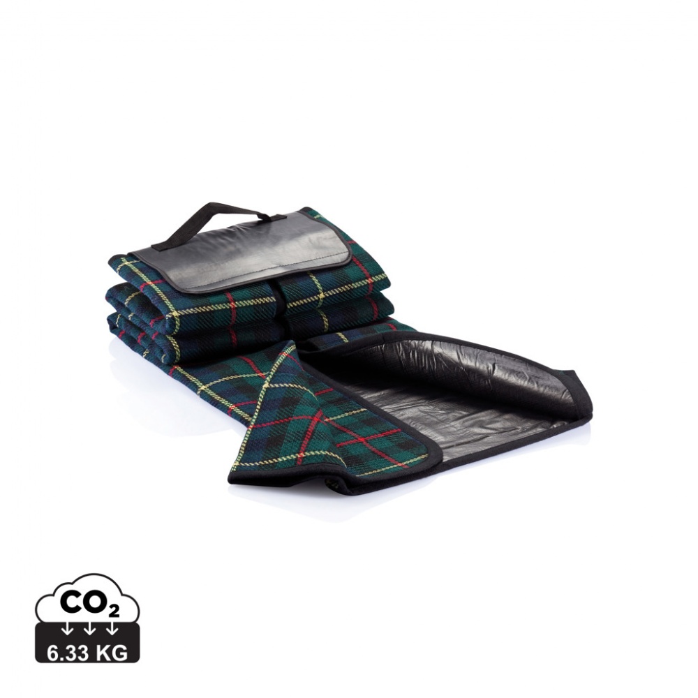 Logo trade promotional product photo of: Tartan picnic blanket