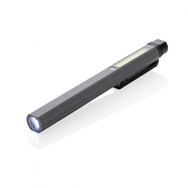 Logo trade promotional product photo of: Gear X RCS recycled plastic USB rechargeable pen light