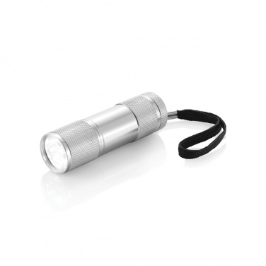 Logo trade corporate gifts image of: Quattro aluminium torch