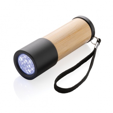 Logotrade business gift image of: Bamboo and RCS certfied recycled plastic torch