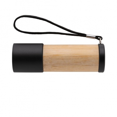 Logotrade promotional merchandise photo of: Bamboo and RCS certfied recycled plastic torch