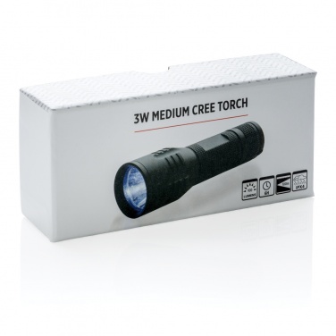 Logo trade promotional gift photo of: 3W medium CREE torch