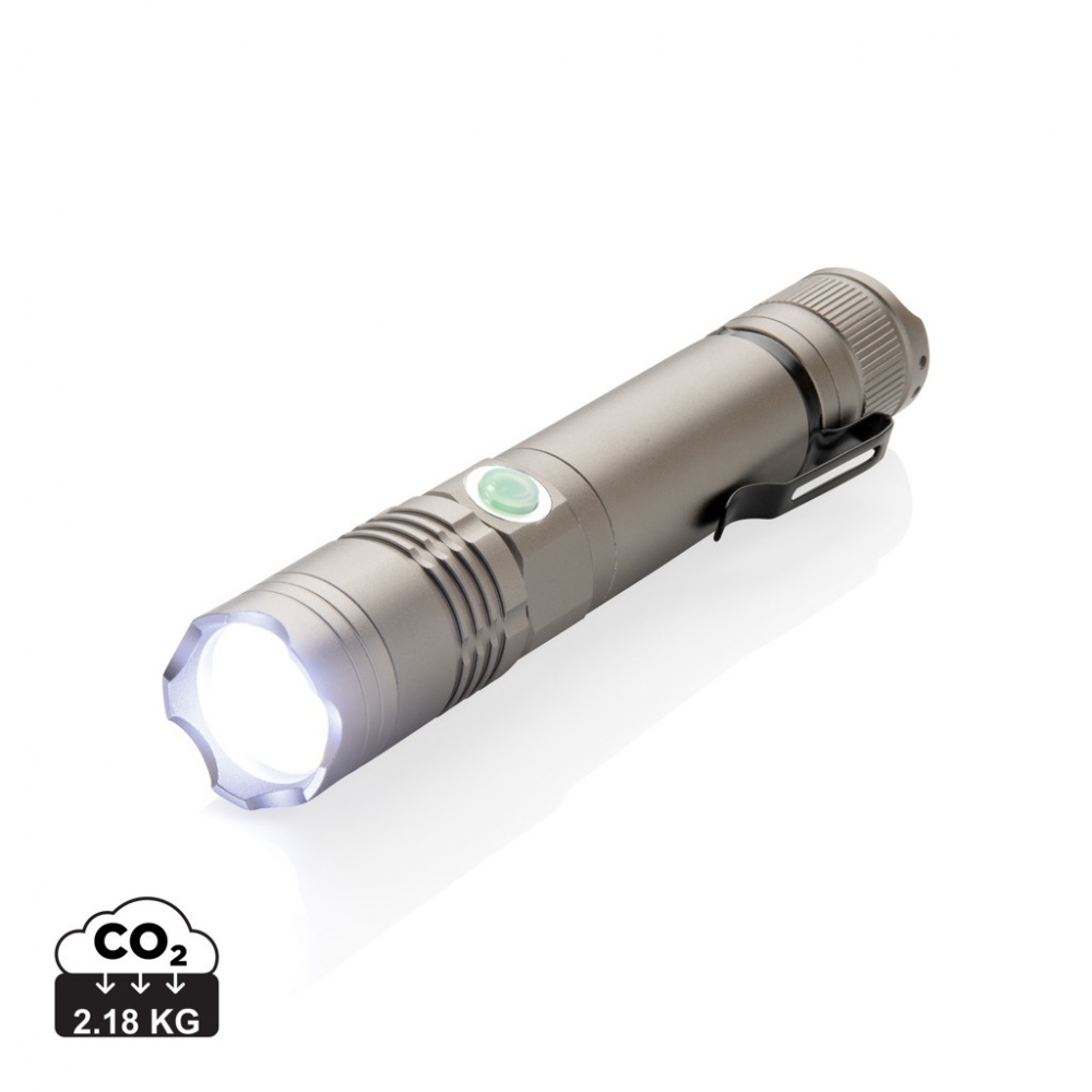 Logotrade promotional items photo of: Rechargeable 3W flashlight