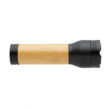 Logotrade promotional product picture of: Lucid 3W RCS certified recycled plastic & bamboo torch