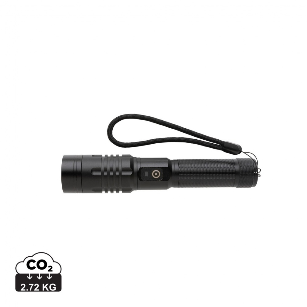 Logo trade promotional giveaways image of: Gear X USB re-chargeable torch