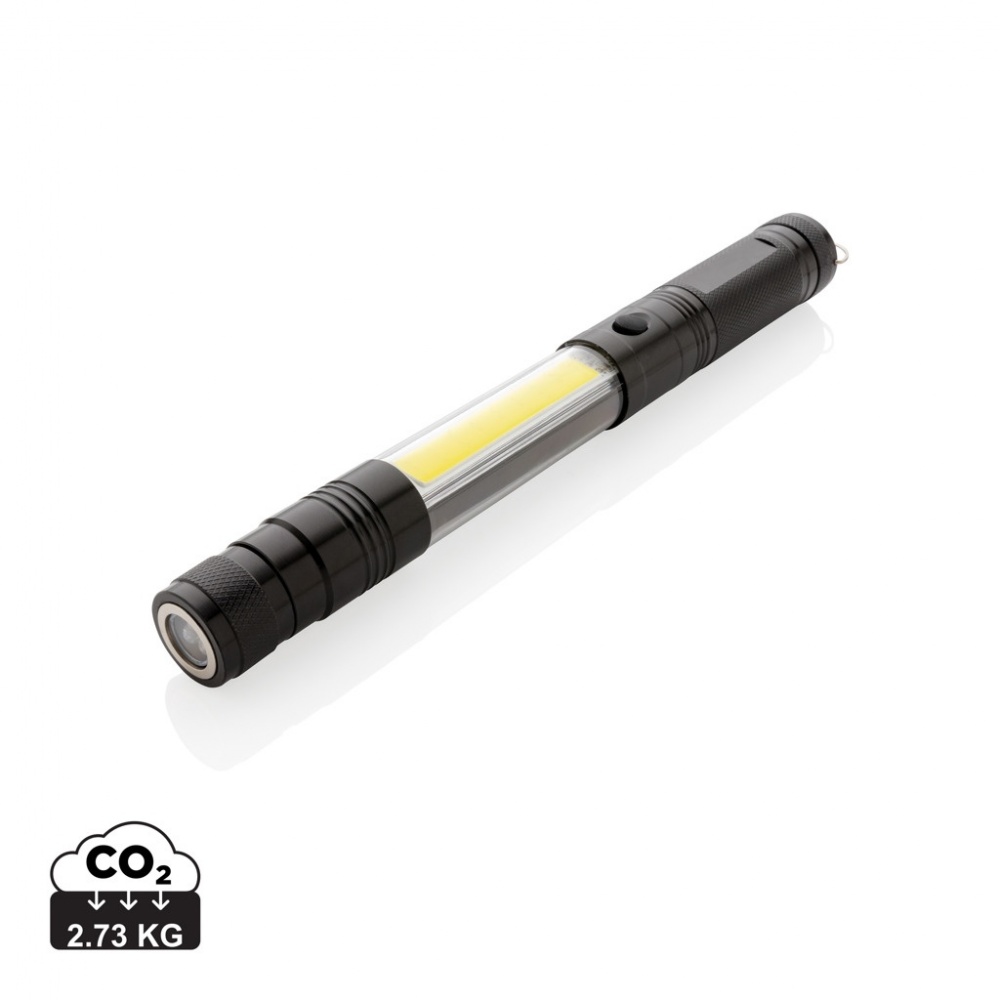 Logo trade promotional items picture of: Large telescopic light with COB