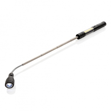 Logo trade promotional giveaway photo of: Large telescopic light with COB