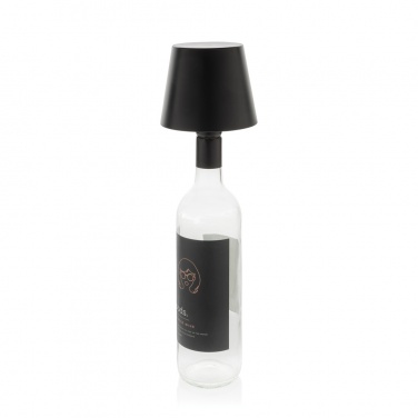 Logo trade promotional gifts image of: BottleGlow RCS recycled plastic bottle lamp