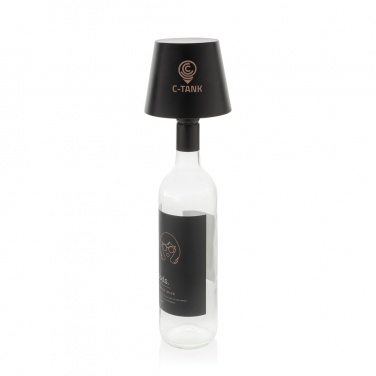 Logo trade promotional gifts image of: BottleGlow RCS recycled plastic bottle lamp