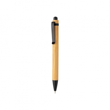 Logo trade corporate gifts image of: Bamboo pen