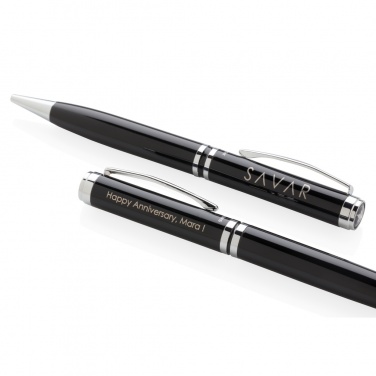 Logo trade advertising products picture of: Executive pen set