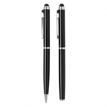 Logo trade advertising products image of: Swiss Peak deluxe pen set