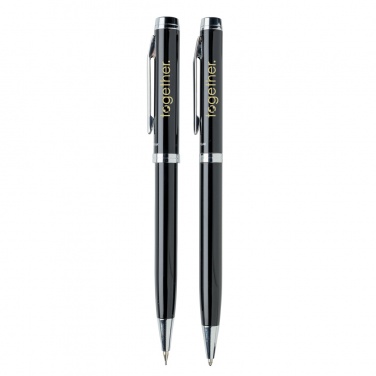 Logo trade promotional merchandise picture of: Luzern pen set