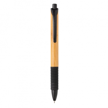 Logo trade promotional items image of: Bamboo & wheat straw pen