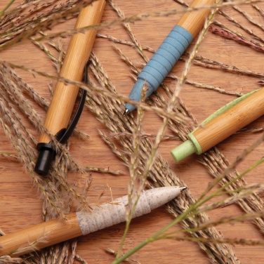 Logo trade promotional gifts picture of: Bamboo & wheat straw pen