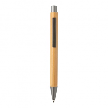 Logo trade advertising product photo of: Slim design bamboo pen