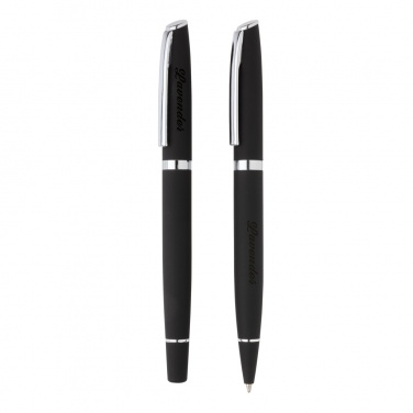 Logo trade promotional merchandise photo of: Deluxe pen set