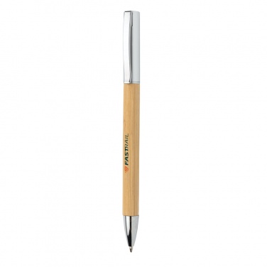 Logotrade promotional giveaways photo of: Modern bamboo pen