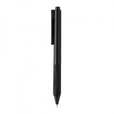 Logo trade promotional giveaways image of: X9 solid pen with silicone grip