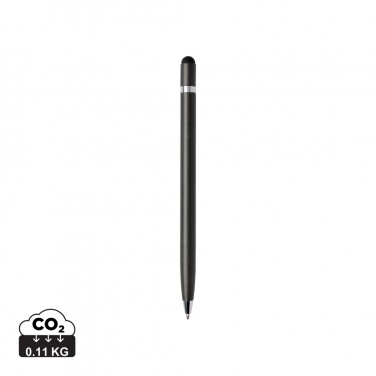 Logo trade promotional giveaway photo of: Simplistic metal pen