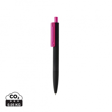 Logo trade promotional products image of: X3 black smooth touch pen