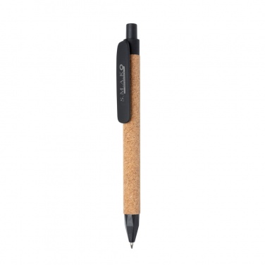 Logotrade promotional item picture of: Write wheatstraw and cork pen