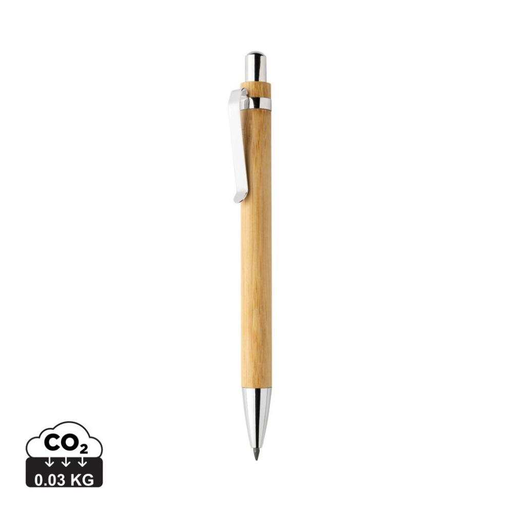 Logo trade promotional products picture of: Pynn bamboo infinity pen