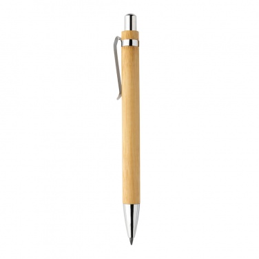 Logo trade corporate gift photo of: Pynn bamboo infinity pen