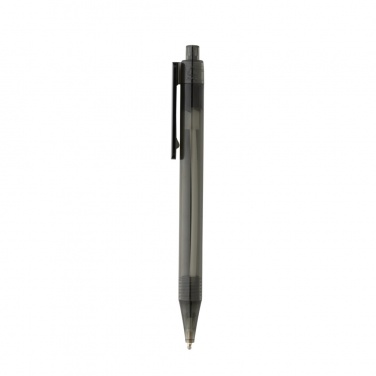 Logo trade promotional merchandise image of: GRS RPET X8 transparent pen