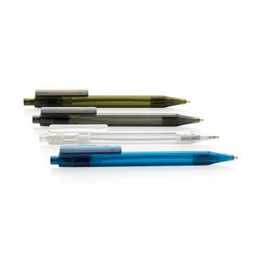 Logotrade promotional merchandise image of: GRS RPET X8 transparent pen