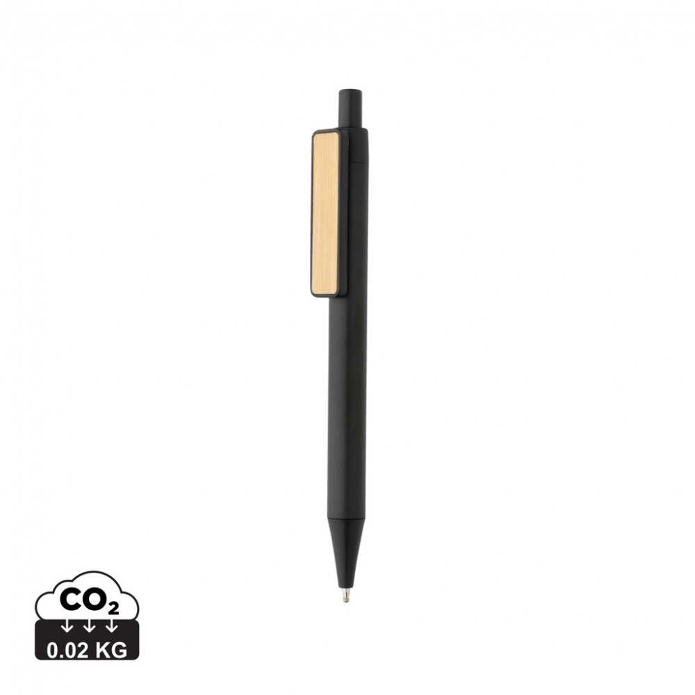 Logotrade promotional gift picture of: GRS RABS pen with bamboo clip