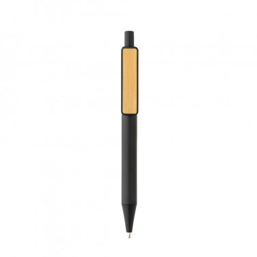 Logo trade promotional merchandise photo of: GRS RABS pen with bamboo clip