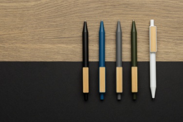 Logo trade promotional giveaway photo of: GRS RABS pen with bamboo clip