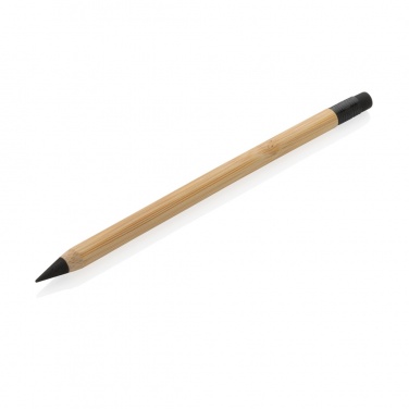 Logotrade business gift image of: Bamboo infinity pencil with eraser