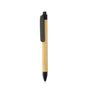 Logotrade promotional giveaway image of: Write responsible recycled paper barrel pen