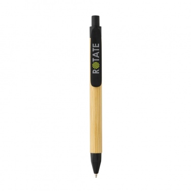 Logotrade advertising product image of: Write responsible recycled paper barrel pen