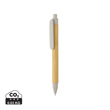 Logotrade promotional merchandise image of: Write responsible recycled paper barrel pen