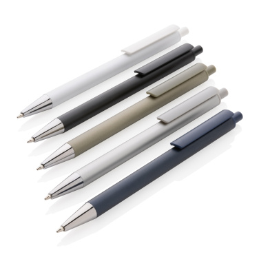 Logotrade promotional item picture of: Amisk RCS certified recycled aluminum pen