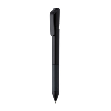 Logo trade promotional merchandise photo of: TwistLock GRS certified recycled ABS pen