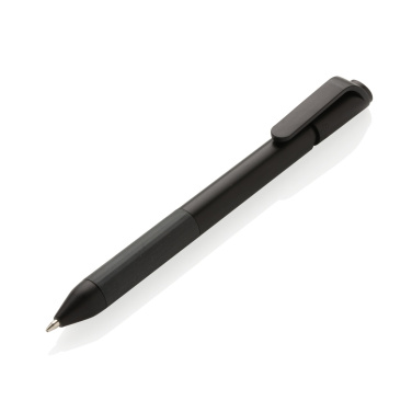 Logo trade promotional products picture of: TwistLock GRS certified recycled ABS pen