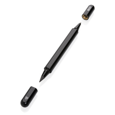 Logotrade promotional item image of: Swiss Peak Storm RCS recycled aluminum dual tip pen